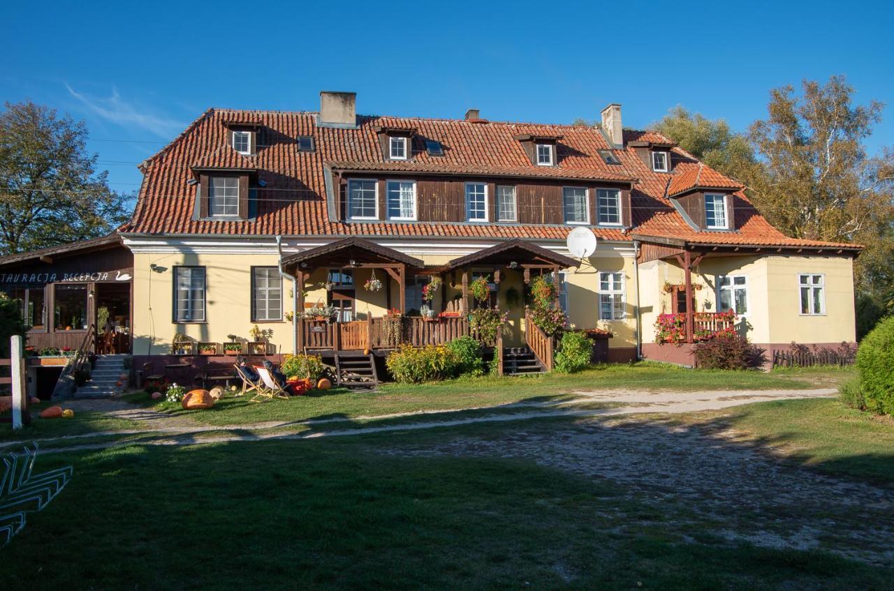 Folwark Luknajno Nad Jeziorem Sniardwy Gospoda Dziedzictwo Kulinarne Warmia-Mazury Mikołajki Exterior foto